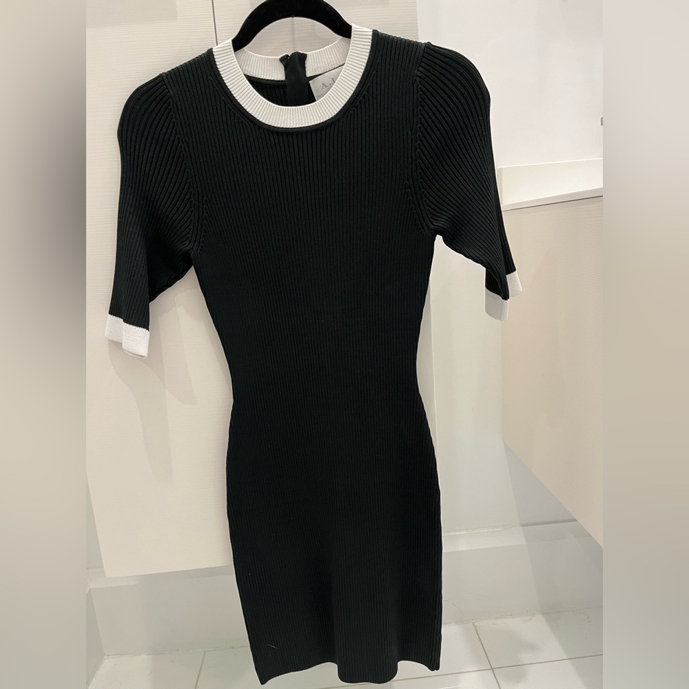ALC knit knee length dress